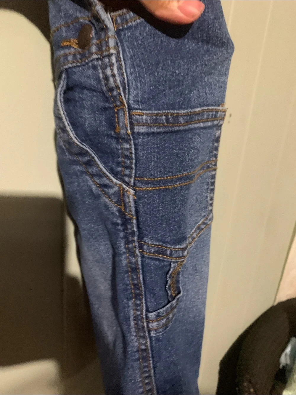 OshKosh B'gosh Blue Denim Relaxed Jeans Overalls